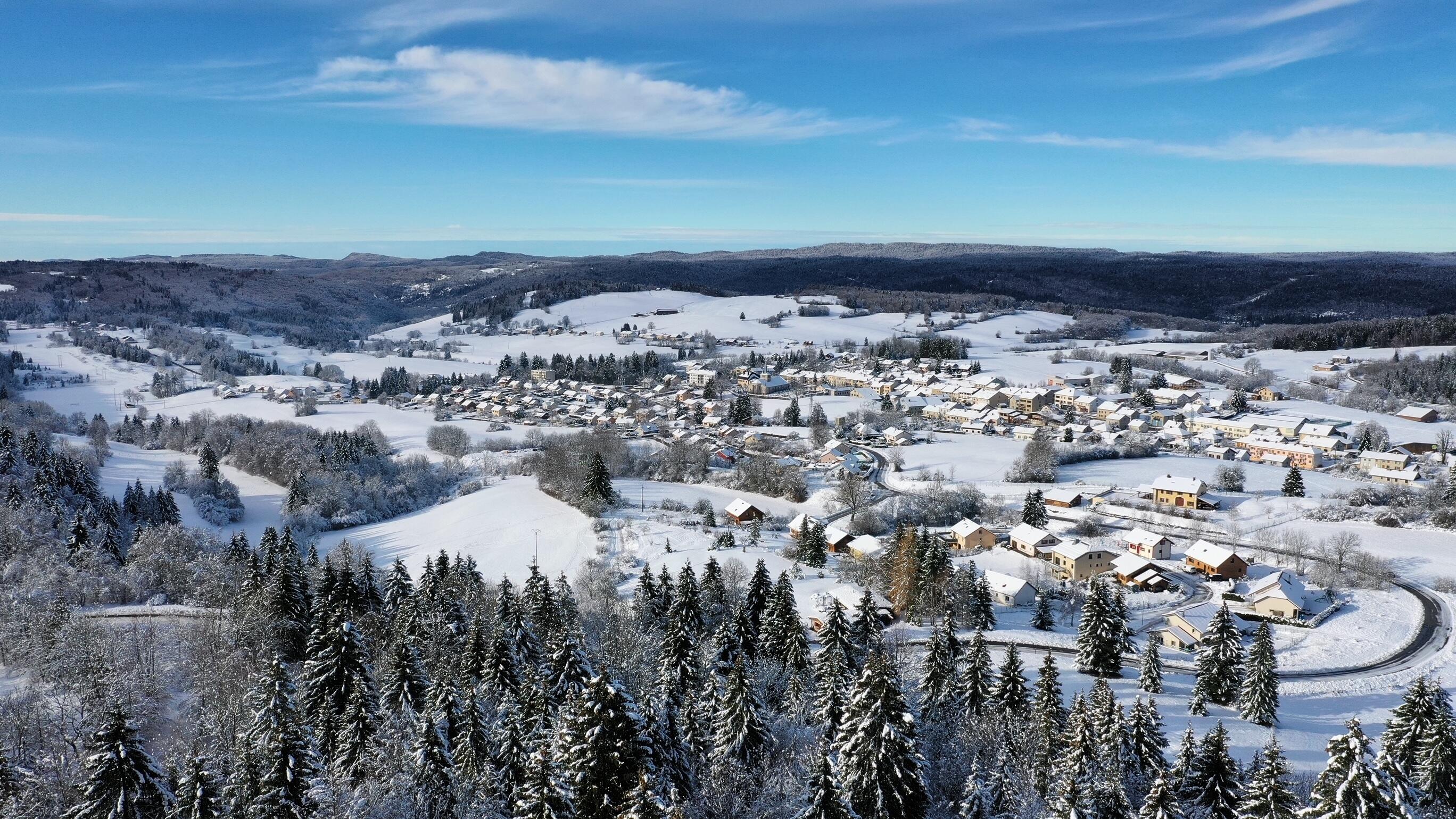 Longchaumois Village  Ⓒ  JG Robez Masson