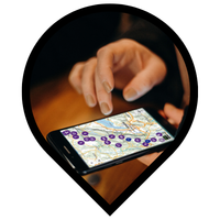 Bulle Snowmap smartphone Bulle Snowmap smartphone